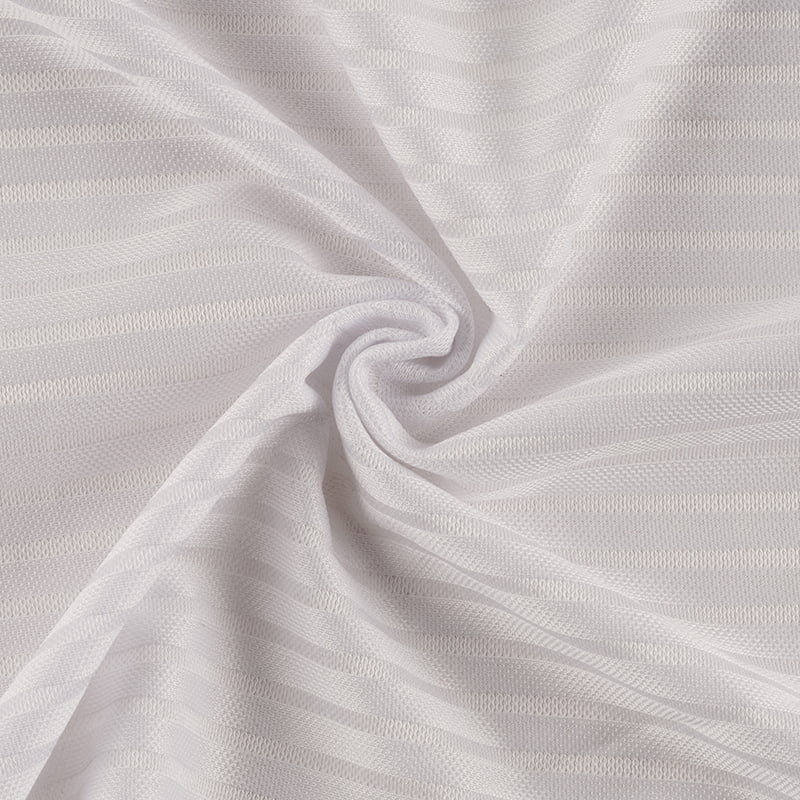 Striped Piqué Double-Sided Mesh Fabric Striped Piqué Double-Sided Mesh Fabric